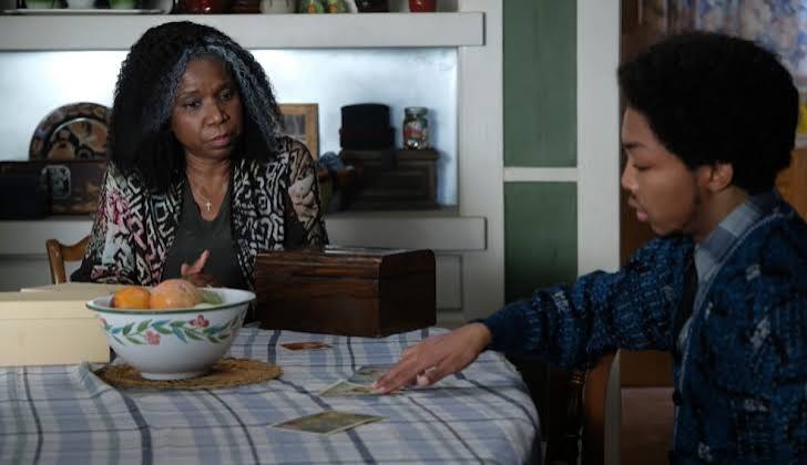 Lamar and Mama G in The Drop: A Snowfall Saga